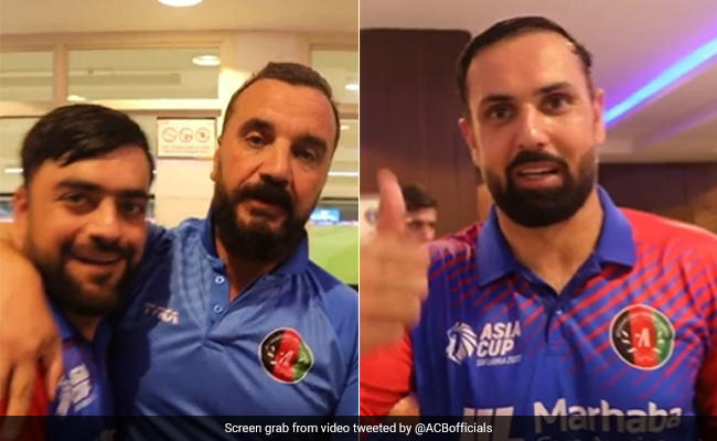 अफगानिस्तान ने बांग्लादेश को हराकर सुपर 4 के लिए किया क्वालीफाई, देखिए ड्रेसिंग रूम में जश्न का शानदार Video