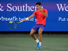 Watch: Carlos Alcaraz Stunned By His Own Drop Shot In Win vs Maran Cilic