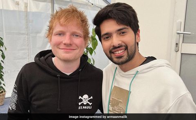 Armaan Malik Meets Ed Sheeran In Copenhagen: "Truly An Emotional Evening"