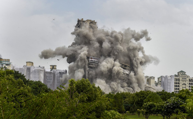 "Extremely Robust" Noida Twin Towers Posed Challenges: Demolition Expert