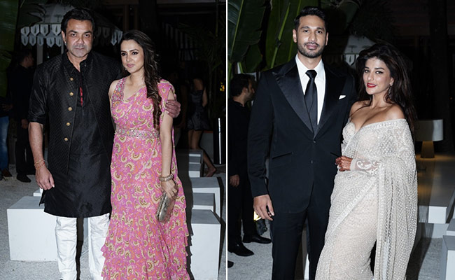 Pics: At Arjun Kanungo And Carla Dennis' Wedding Reception - Bobby-Tanya Deol, Sussanne Khan-Arslan Goni