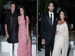 Pics: At Arjun Kanungo And Carla Dennis' Wedding Reception - Bobby-Tanya Deol, Sussanne Khan-Arslan Goni Pics: At Arjun Kanungo And Carla Dennis' Wedding Reception - Bobby-Tanya Deol, Sussanne Khan-Arslan Goni
