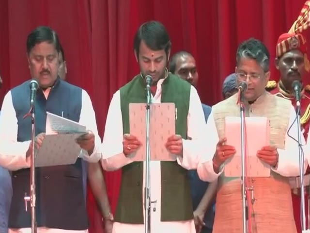 Ministers Take Oath As Nitish Kumar Expands Cabinet