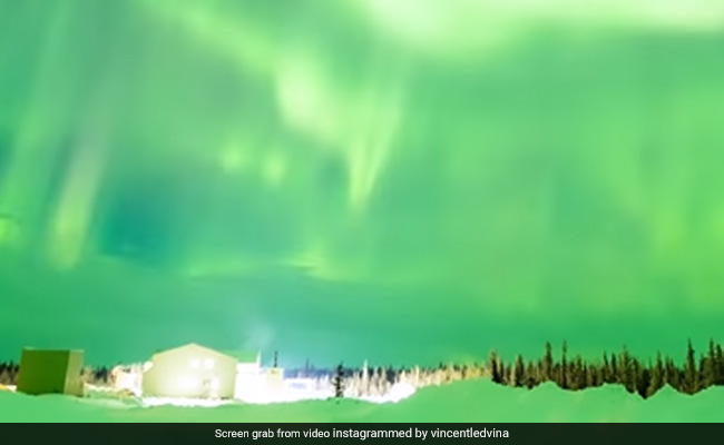Video Of Aurora Explosion In Alaska Leaves Internet Stunned