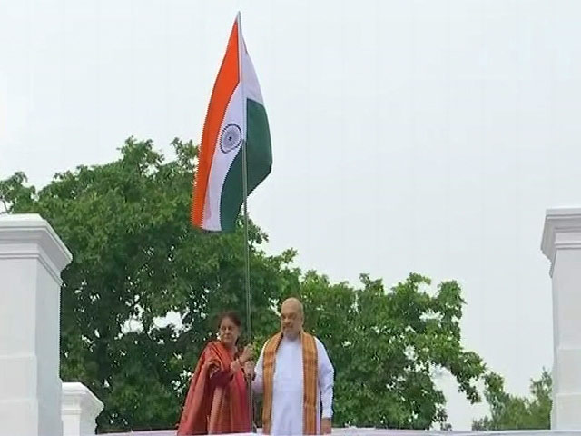 Home Minister Amit Shah Participates In 'Har Ghar Tiranga' Campaign