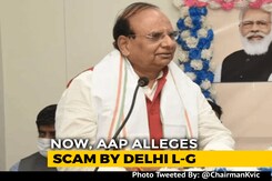 AAP MLAs Allege Delhi Lt Governor Involved In Rs 1400 Crore "Khadi Scam" AAP MLAs Allege Delhi Lt Governor Involved In Rs 1400 Crore "Khadi Scam"