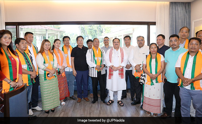 Nitish Kumar Party's Lone MLA In Arunachal Pradesh Joins BJP