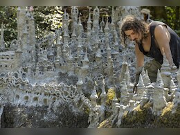 Swiss Artist Sculpts Sprawling Model Castle On Dried River Bank