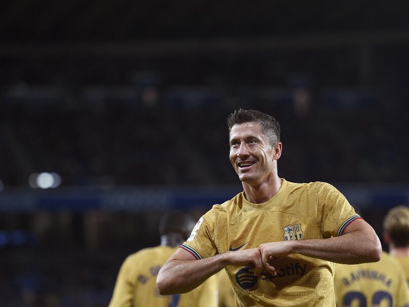 La Liga: Robert Lewandowski's First Barcelona Goal Sees Off Real Sociedad