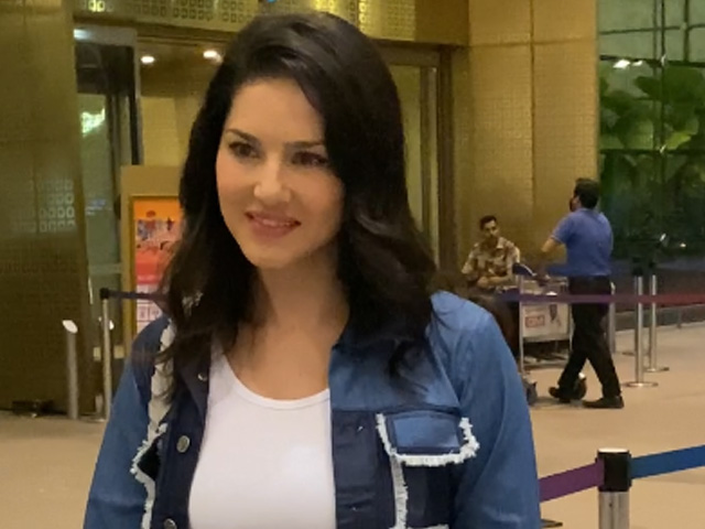 Actress Sunny Leone's Airport Diaries