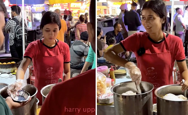 अपनी पढ़ाई पूरी करने के लिए सड़क पर गोलगप्पे बेचती है ये लड़की, देखें भावुक कर देने वाला वीडियो