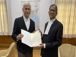 Chief Justice Congratulates Justice UU Lalit On Becoming His Successor Chief Justice Congratulates Justice UU Lalit On Becoming His Successor