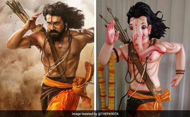 Ram Charan's 'RRR' Look Inspires Ganesh Idols This Year