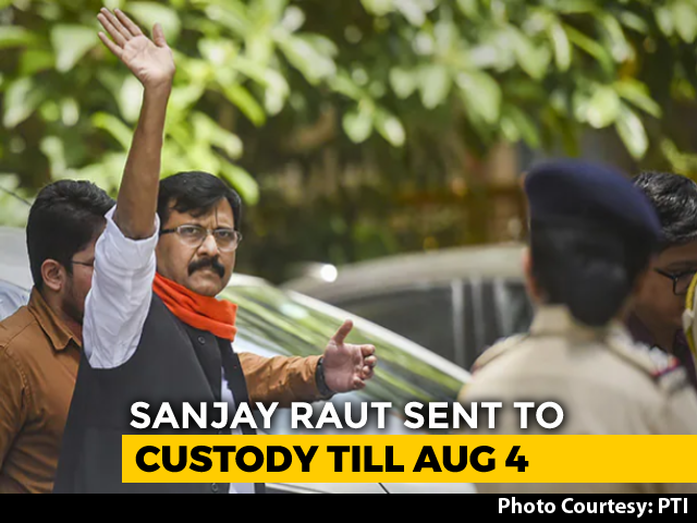 Sena MP Sanjay Raut Gets 4-Day Probe Agency Custody