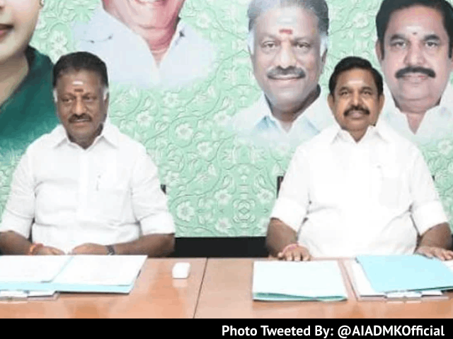 A Huge Court Setback For E Palaniswami In AIADMK Power Tussle