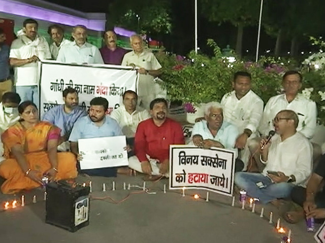 AAP vs BJP In Overnight Protest At Delhi Assembly