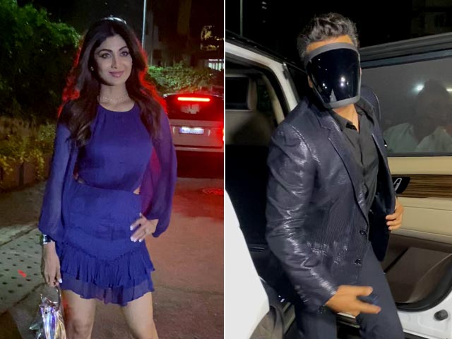Shilpa Shetty's Date Night With Husband Raj Kundra