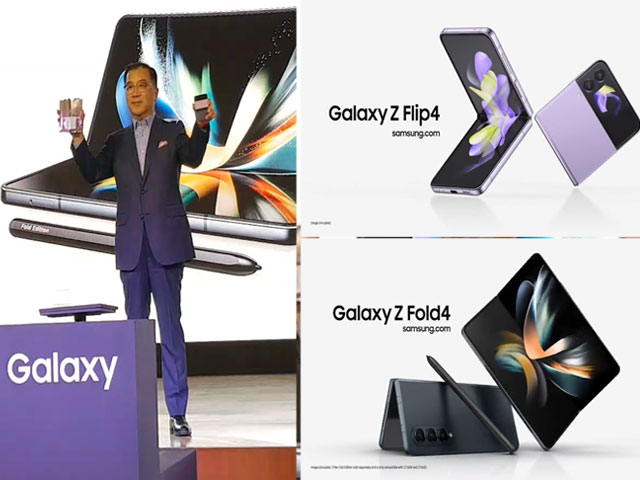 First Impressions of the Samsung Galaxy Z Flip 4 & the Galaxy Z Fold 4