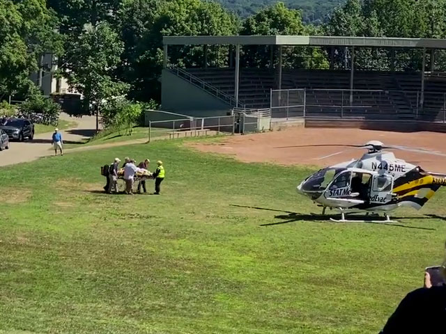 Watch: Salman Rushdie Taken To Hospital In A Helicopter After Attack