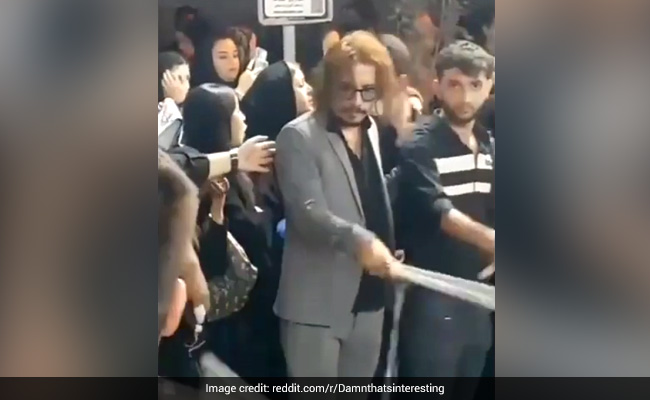 Viral Video Shows Johnny Depp's Lookalike At A Religious Ceremony In Iran