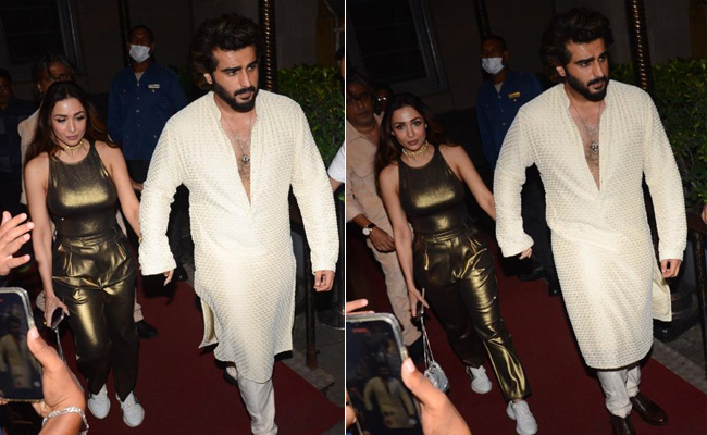 Malaika Arora's Athleisure And Arjun Kapoor's Ethnic Look Go Stylishly Together Like Fire And Ice