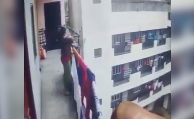 On Camera, Bengaluru Dentist Threw Daughter Off 4th Floor, She Died