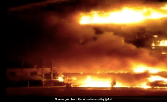 Watch: Huge Fire At Gujarat's Jamnagar Hotel Under Control, 27 Rescued