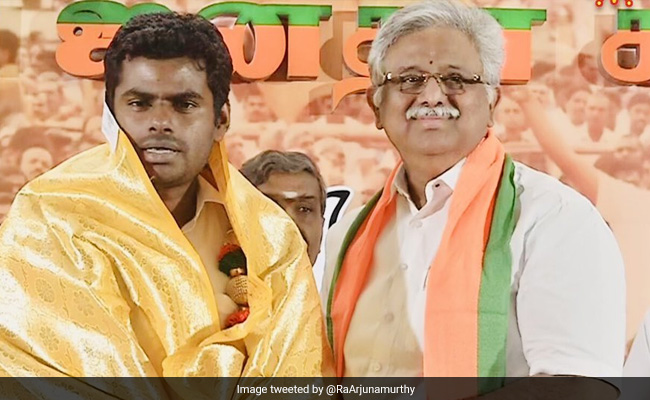 Rajinikanth's Ex-Associate Ra Arjunamurthy Rejoins BJP In Tamil Nadu