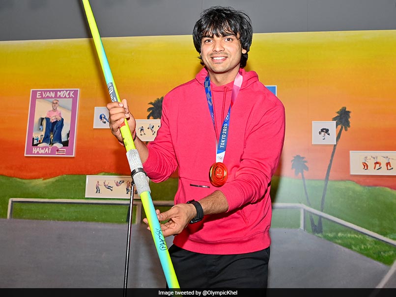 Neeraj Chopra Gifts Gold Medal Winning Javelin To Olympic Museum