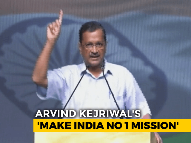 Arvind Kejriwal Launches "Make India Number 1" Pitch For 2024 Election