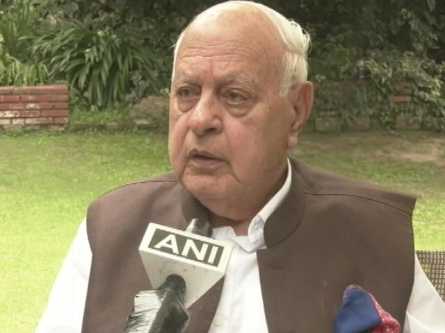Farooq Abdullah Reacts To Ghulam Nabi Azad's Resignation