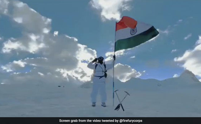 Watch: Siachen Warriors Celebrate Independence Day At World's Highest Battlefield