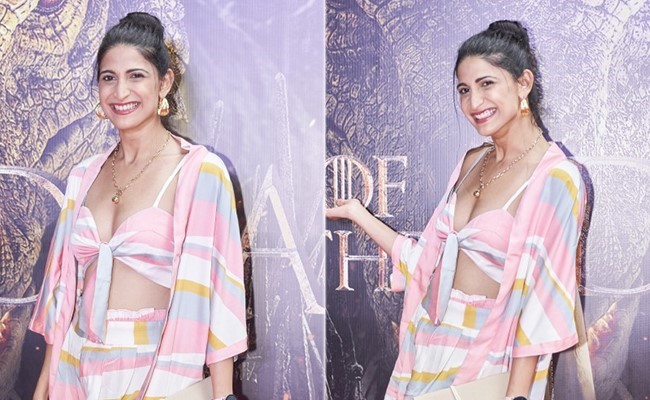 Aahana Kumra Makes Casual Dressing Chic In A  Multi-Coloured Co-Ord Set