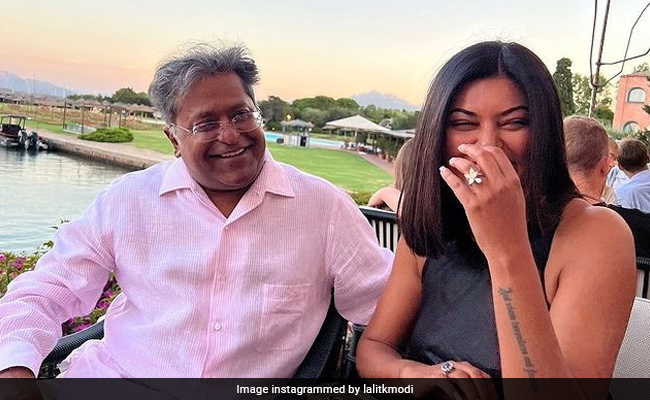 Sushmita Sen's Sardinia Post Gets A Comment From Lalit Modi
