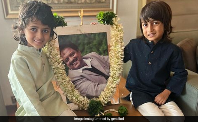 Genelia D'Souza's Heartfelt Post On Vilasrao Deshmukh's 10th Death Anniversary: "We Miss You Pappa"
