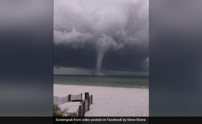 Videos Show Massive Tornado-Like Waterspouts Off Florida Coast