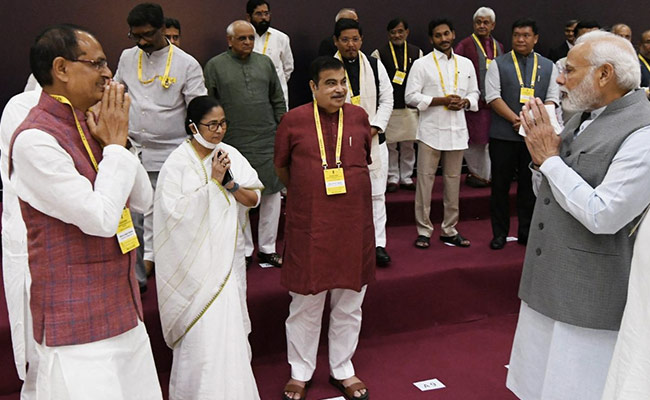 PM Modi Holds Big NITI Aayog Meeting, KCR And Nitish Kumar Absent