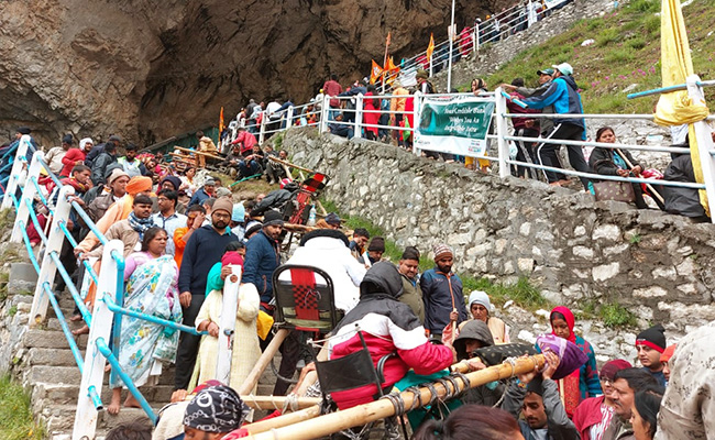 Amarnath Yatra Remains Suspended From Jammu Due To Decline In Pilgrims
