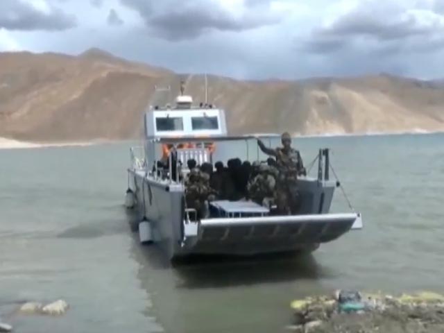 Indian Army Showcases Capability Of Landing Craft Assault Deployed In Ladakh