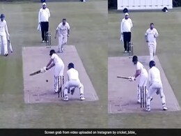 अनजान स्पिनर ने जादुई गेंद फेंककर 'Ball of the Century' को दी टक्कर, पिच पर ऐसी घूमी बॉल, बैटर देखता रह गया- Video अनजान स्पिनर ने जादुई गेंद फेंककर 'Ball of the Century' को दी टक्कर, पिच पर ऐसी घूमी बॉल, बैटर देखता रह गया- Video