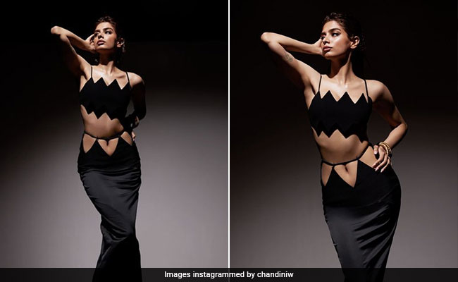 Khushi Kapoor In A Bold Black Cutout Dress Is Firing Shots Aiming Right At Us