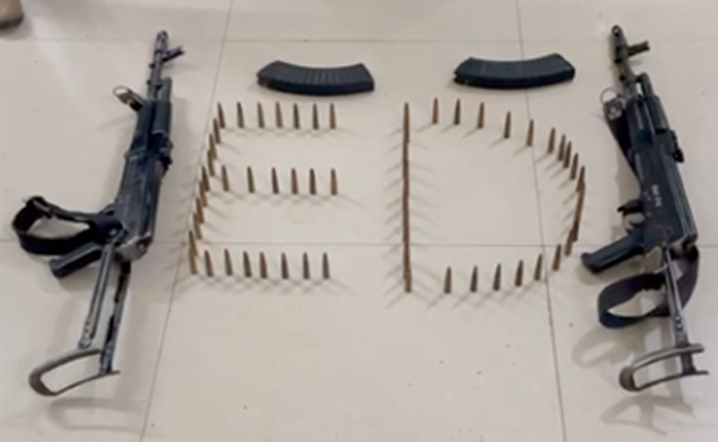 Two AK-47 Rifles Seized During Ranchi Raids In Jharkhand Illegal Mining Probe