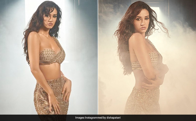 Disha Patani Can't See Us From Up Above After Raising The Ethnic Style Bar So High With Her <i>Lehenga</i>