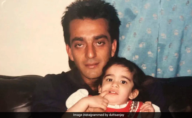 On Daughter Trishala's Birthday, Sanjay Dutt Wished Her With This Throwback
