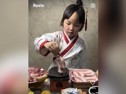 Viral: Little Girl Cooking Like A Pro Chef Will Amaze You