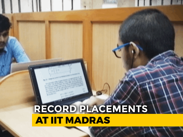 Record Placements At IIT Madras