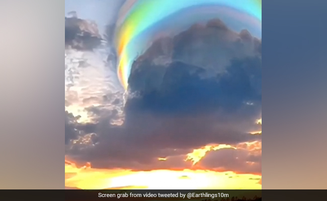 Rare Rainbow 'Scarf' Cloud Stuns People In China: Here's All You Need To Know About It