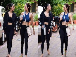 Malaika Arora Gives Her Neon Gym Looks A Miss For An Equally Stylish One In Dark Tones Malaika Arora Gives Her Neon Gym Looks A Miss For An Equally Stylish One In Dark Tones