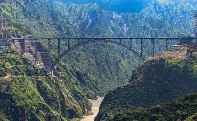 J&K Residents To Protest For "Promised" Railway Station Near Chenab Bridge