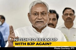 Nitish Kumar Set To Break Ties With BJP, Again Nitish Kumar Set To Break Ties With BJP, Again